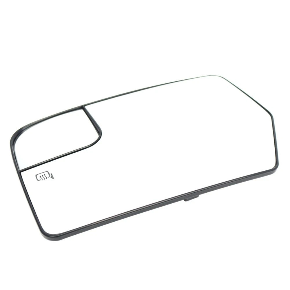 Left Side Mirror Glass Heated Glass With Spotter For Ford Expedition 2012-2017