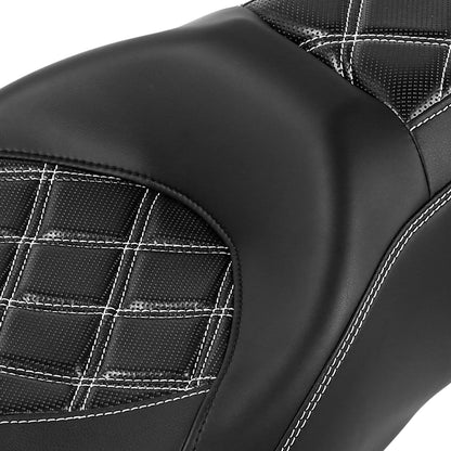 Driver Passenger Pillion Seat Fit For Harley Touring Street Road Glide 09-23 20