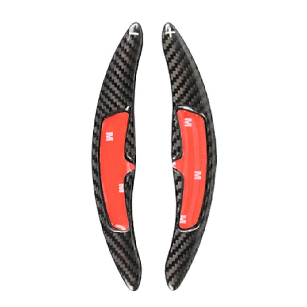 Real Carbon Fiber Steering Wheel Shift Paddle Extension For Porsche 911 991 718