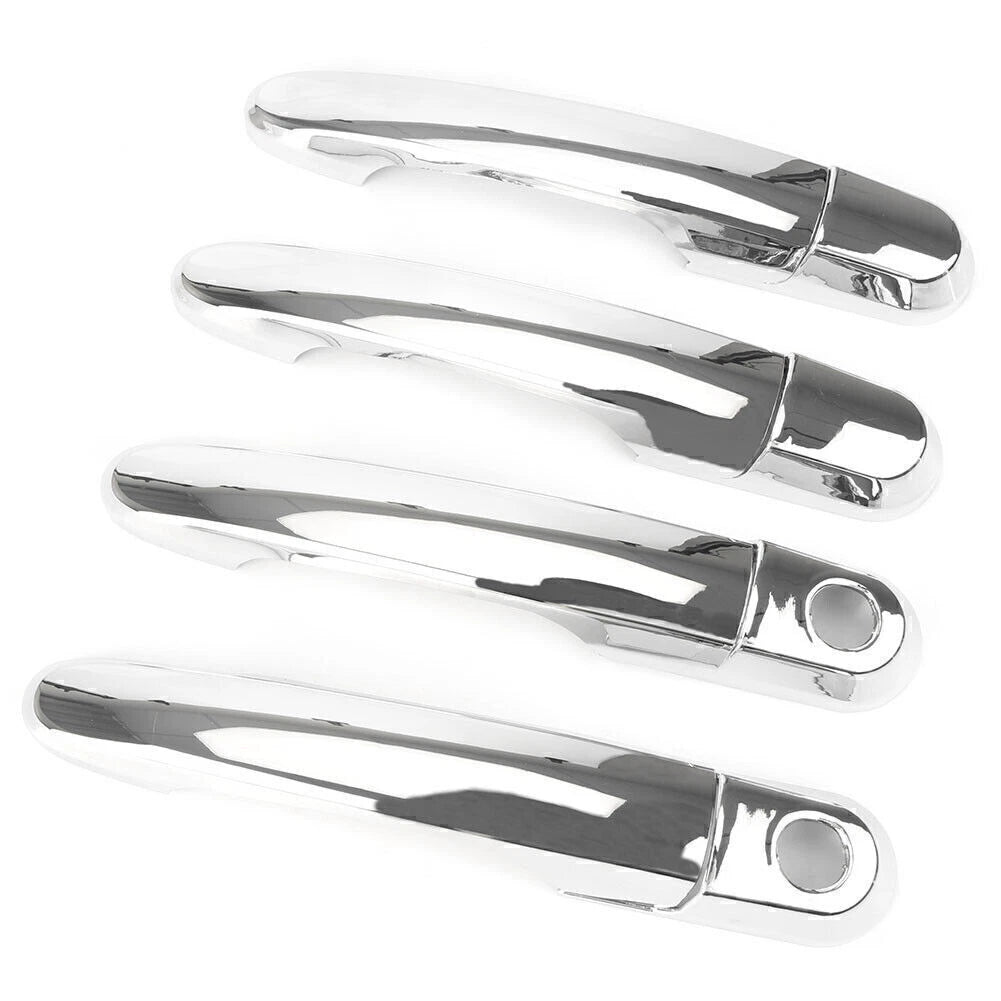 Door Handle Cover Trims Protect Chrome Fit Hyundai Accent 2006-2010 2007 Car ABS