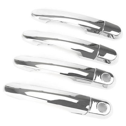 Door Handle Cover Trims Protect Chrome Fit Hyundai Accent 2006-2010 2007 Car ABS