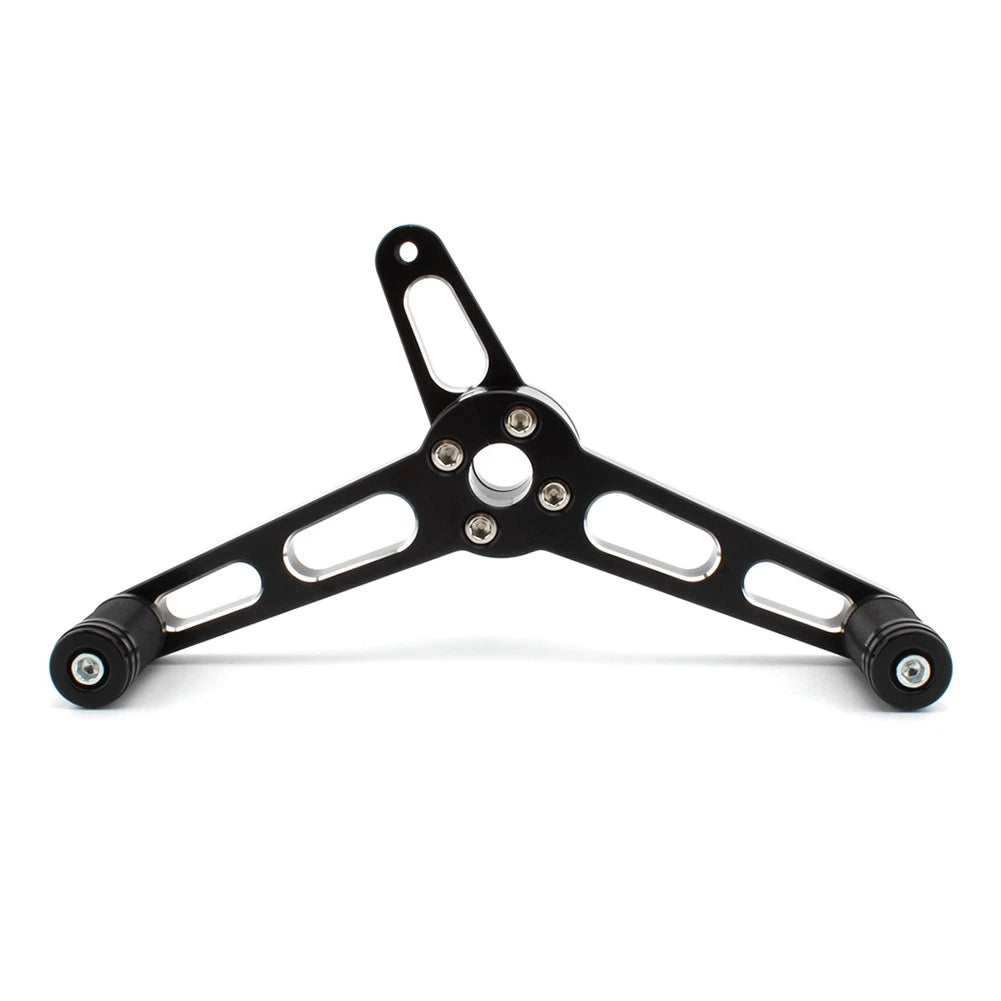 Front Foot Pegs Heel Toe Shifter Lever For Harley Sportster XL883 1200 Iron883 E