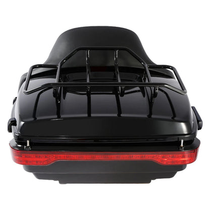 King Trunk Pad Mount Light Speakers Fit For Harley CVO Electra Glide 14-26