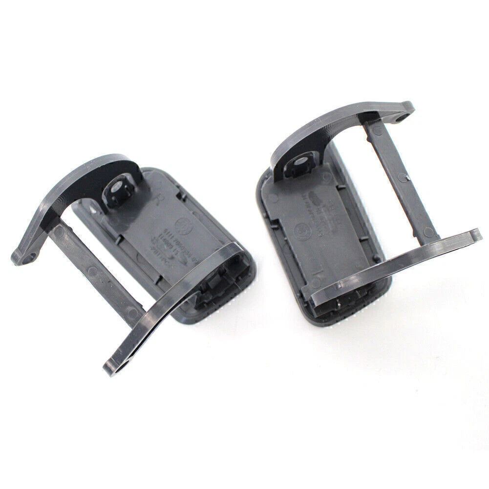 Bumper Headlight Headlamp Washer Cap Cover For BMW E60 5 Series 2004-2010 Pair
