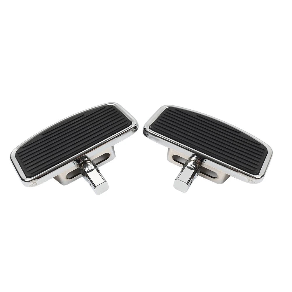 2x Short Front Foot Pedal Footpegs For Yamaha V-Star Drag Star V-MAX 1998-2019