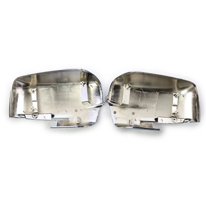 Mirror Covers W/ Bottom Turn Signal Cutout Fit Dodge Ram 1500 2013-2018 Chrome