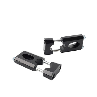 22mm 7/8" Motor HandleBar Mount Clamp Risers For 50-125cc Dirt Pit Bike Black