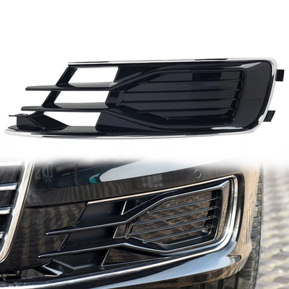 For Audi A6 C7 2014-2018 Left Front Lower Bumper Grille Fog Light Grill Cover US
