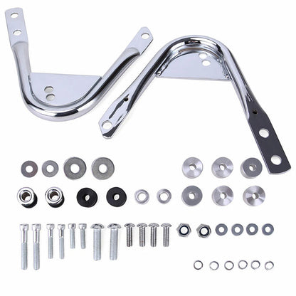 Detachable Sissy Bar Tour Pack Rack Docking Hardware For Harley Touring 1997-08