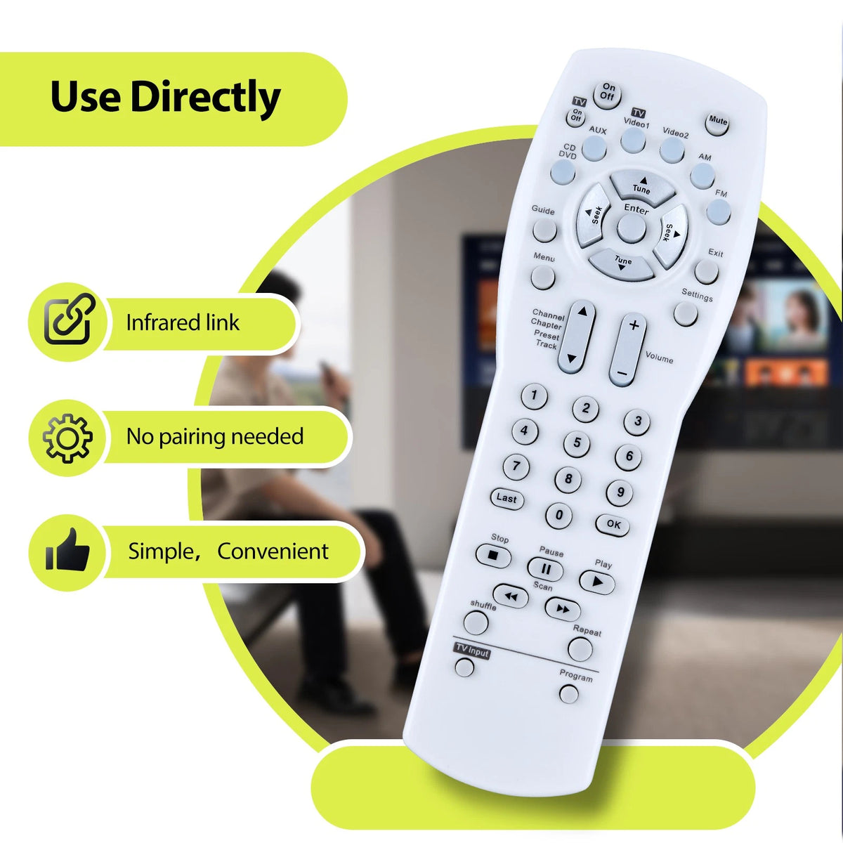 Remote Control For Bose 321 Series AV 3-2-1 Media Center Series I II III
