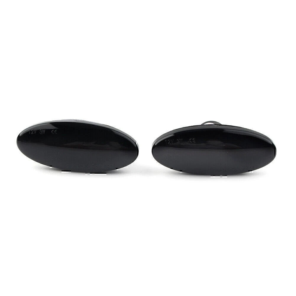 2pcs LED Side Marker Turn Signal Blinker Light For Nissan Qashqai Juke Xtrail