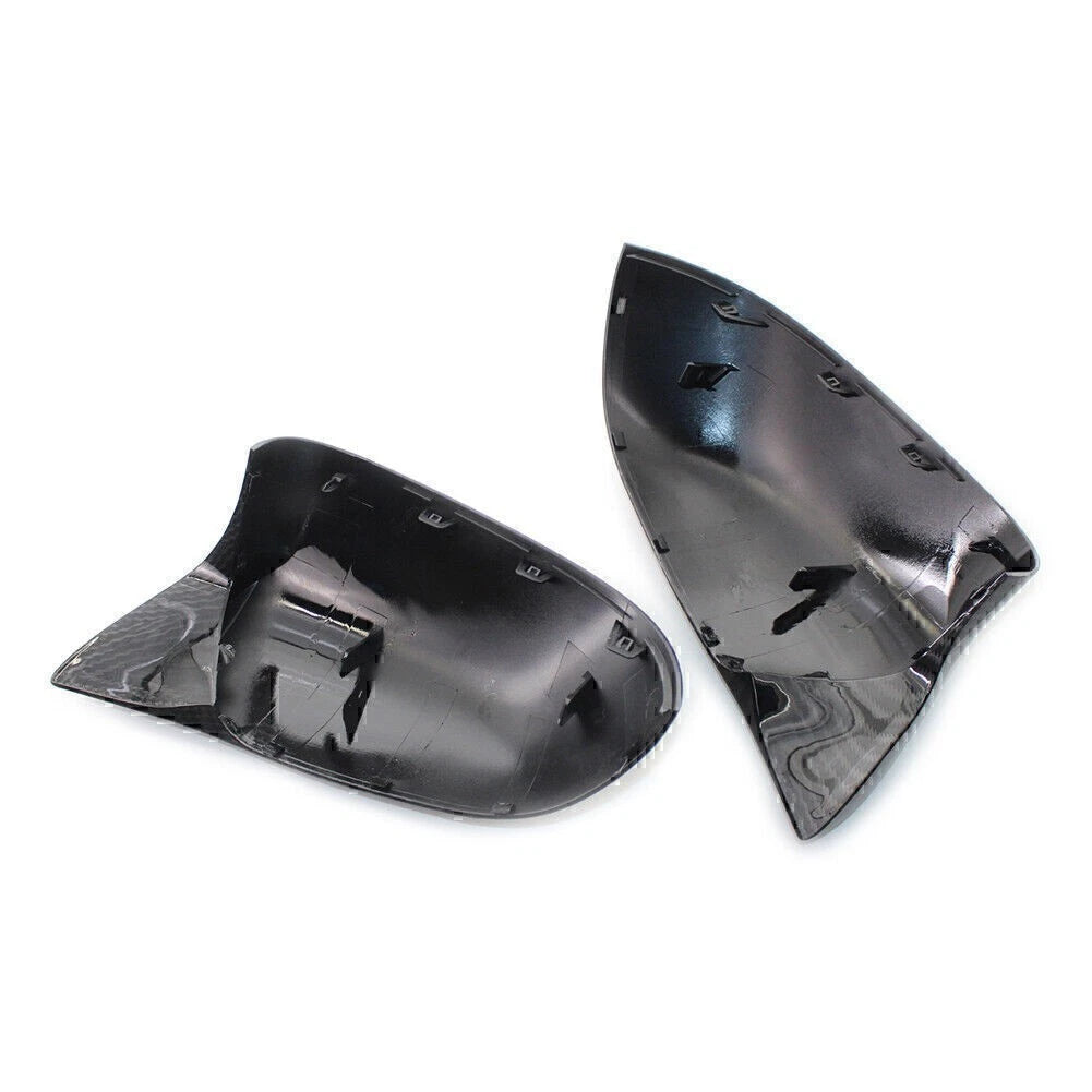 2X Carbon Fiber Rear View Mirror Cover Trim For BMW X5 F15 X6 F16 2014-2018 2015