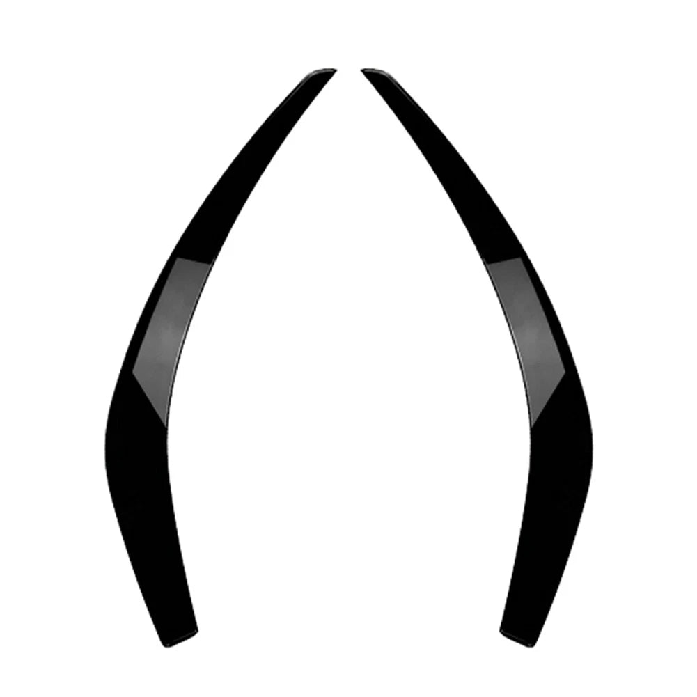 Glossy Black Front Air Vent Spoiler For Benz CLA Class C117 Prefacelift 13-16