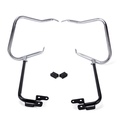 Saddlebag Bracket Guard Crash Bars For Harley Road King Electra Street Glide 14+