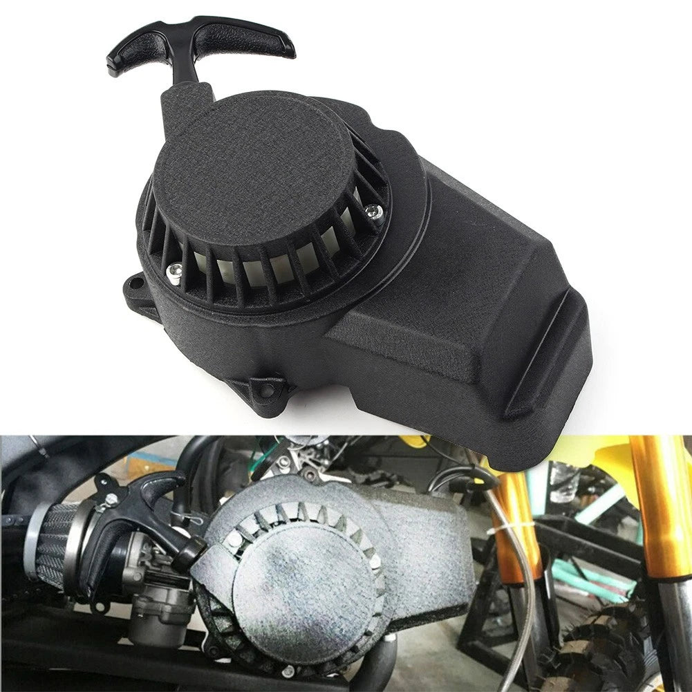 Aluminum Recoil Pull Start Starter For 47 49cc 2 Stroke Mini Bike Scooter ATV