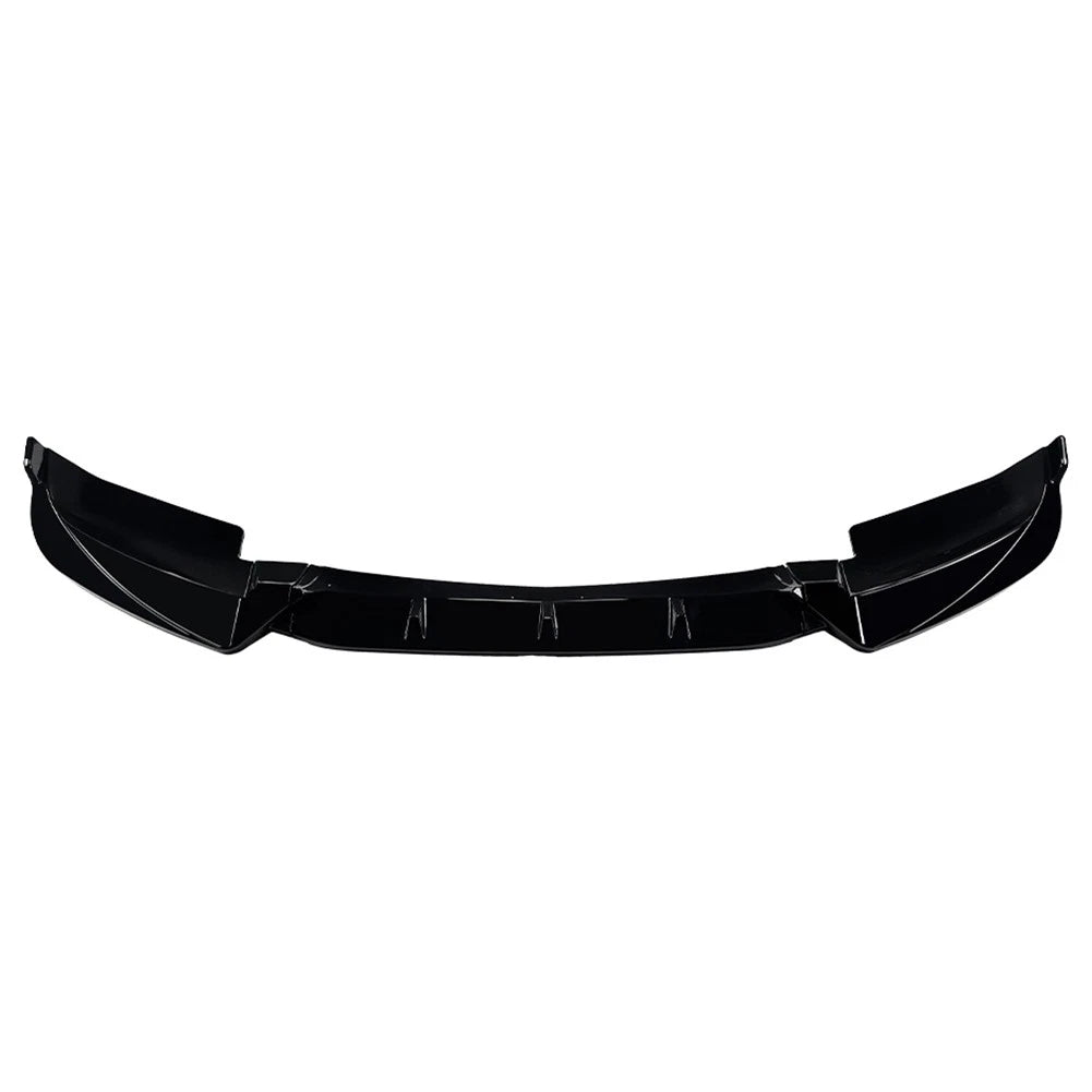 Glossy Black Front Bumper Lip Spoiler Splitter For BMW X6 F16 M Sport 2014-2019