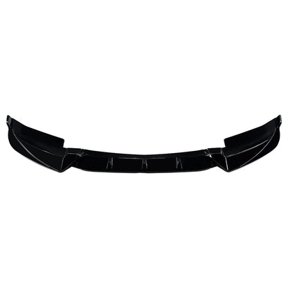 Glossy Black Front Bumper Lip Spoiler Splitter For BMW X6 F16 M Sport 2014-2019
