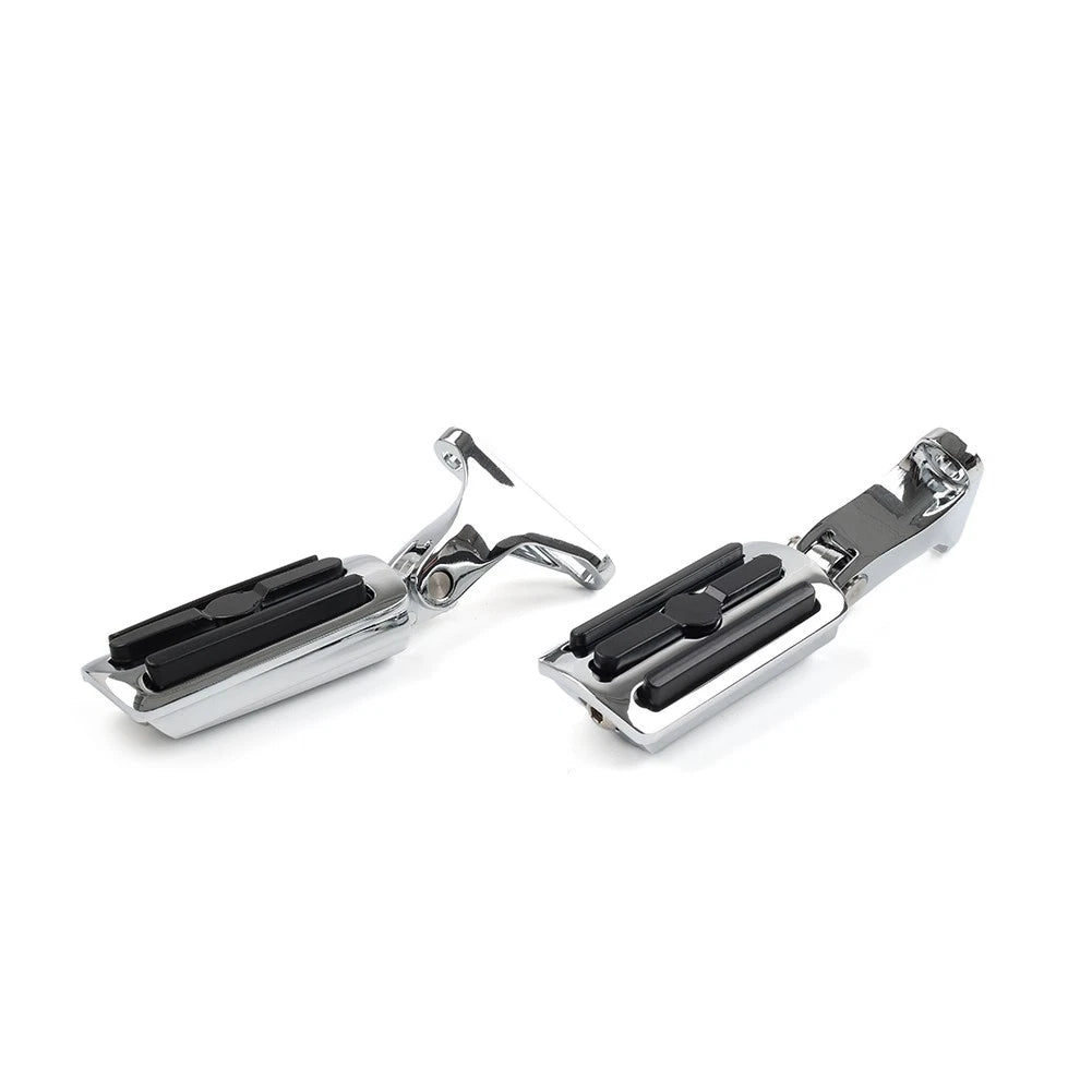Rear Passenger Footpeg Mount Bracket Fit For Harley Touring Models 1993+ Chrome