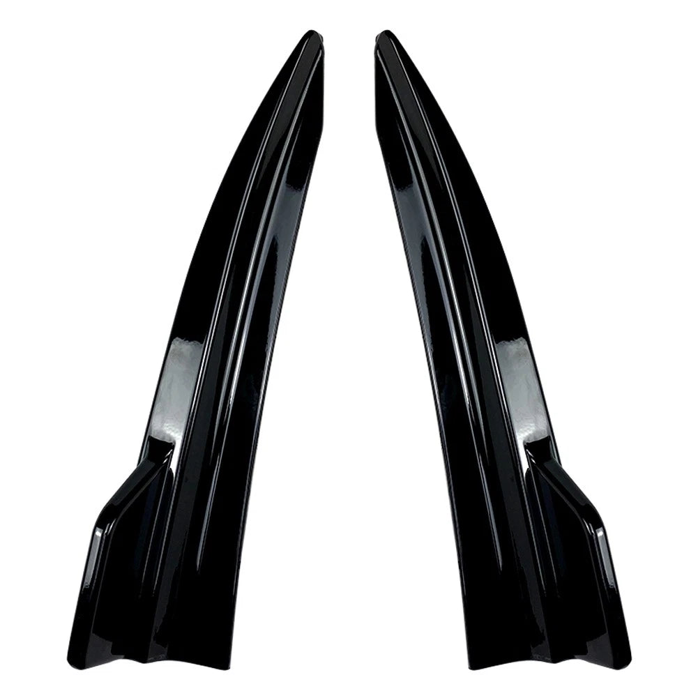Rear Bumper Corner Aprons Extension For BMW 3-Series G20 G21 M-Sport 19-21 Black