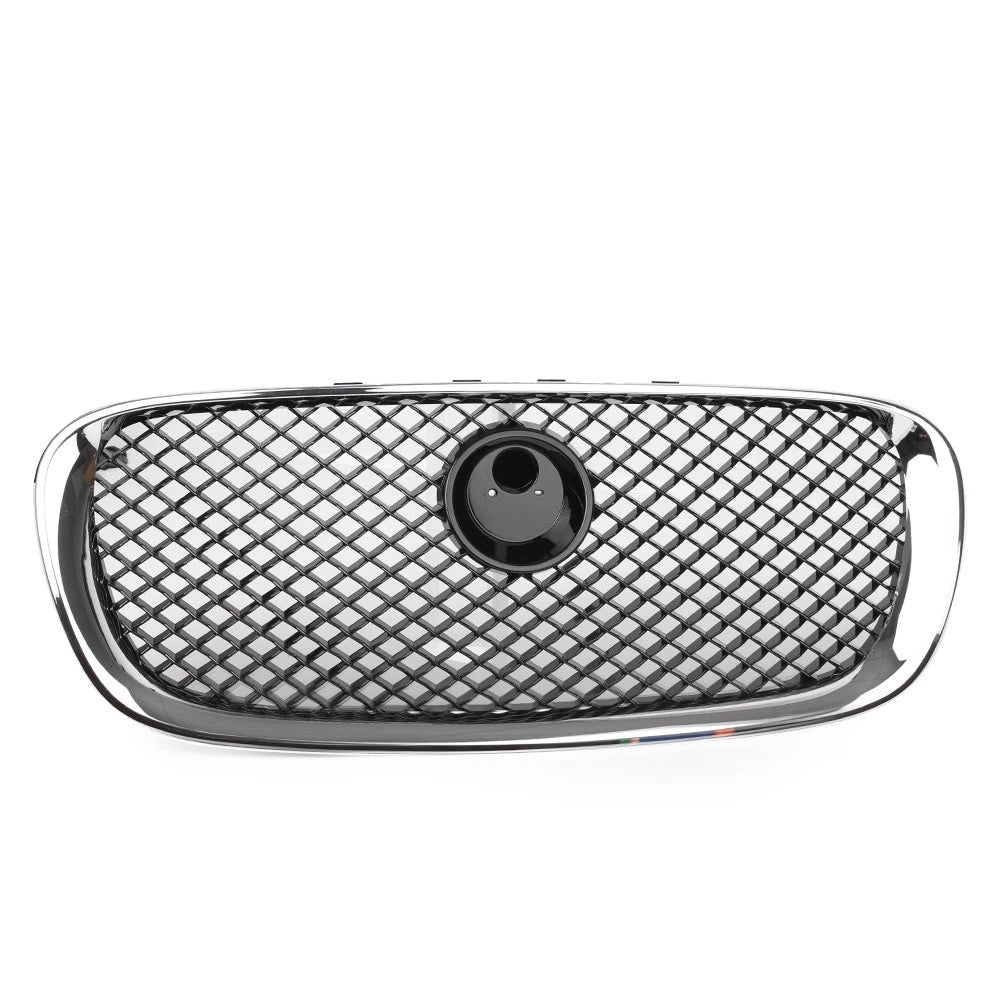 Front Bumper Grille Grill Fit for Jaguar X250 XF XFR XFRS 2008-2011 Chrome Black