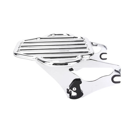 Chrome Detachable Two Up Tour Pack Pak Luggage Rack For Harley Touring 2009-2022