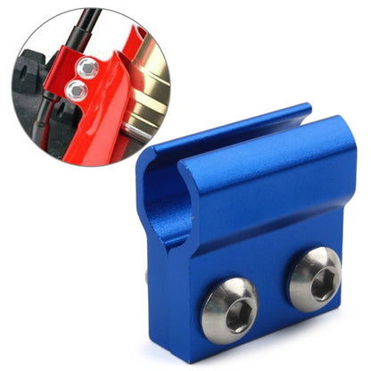 Front Brake Hose Clamp Line Holder Blue For HONDA CR80R /85R CR125R /250R CR500R