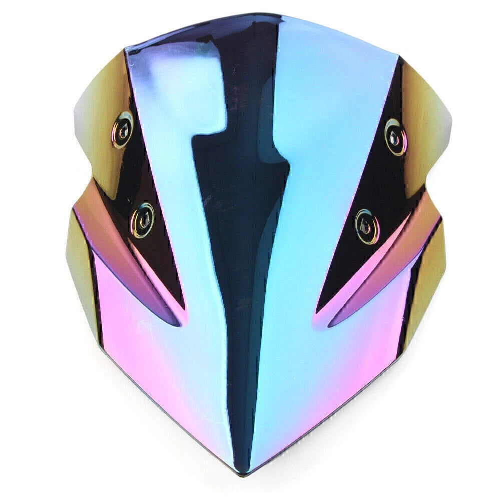 Deep-Iridium Motorcycle Windshield Windscreen For Kawasaki Z400 2018-2022 2021