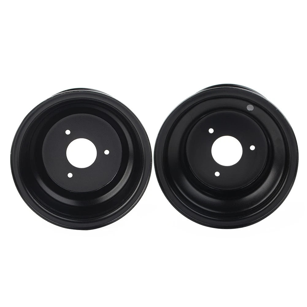 18X9.50 - 8 8“ 3 Hole Rear Back Wheel Rim Quad Dirt Bike ATV Buggy Black motor