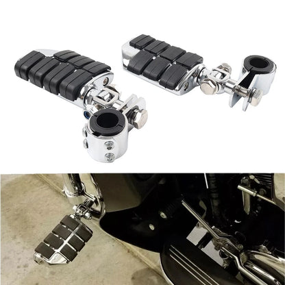 Universal Motorcycle Footpegs Highway Pegs Foot Rest 1-1/4" For Harley Fit Honda