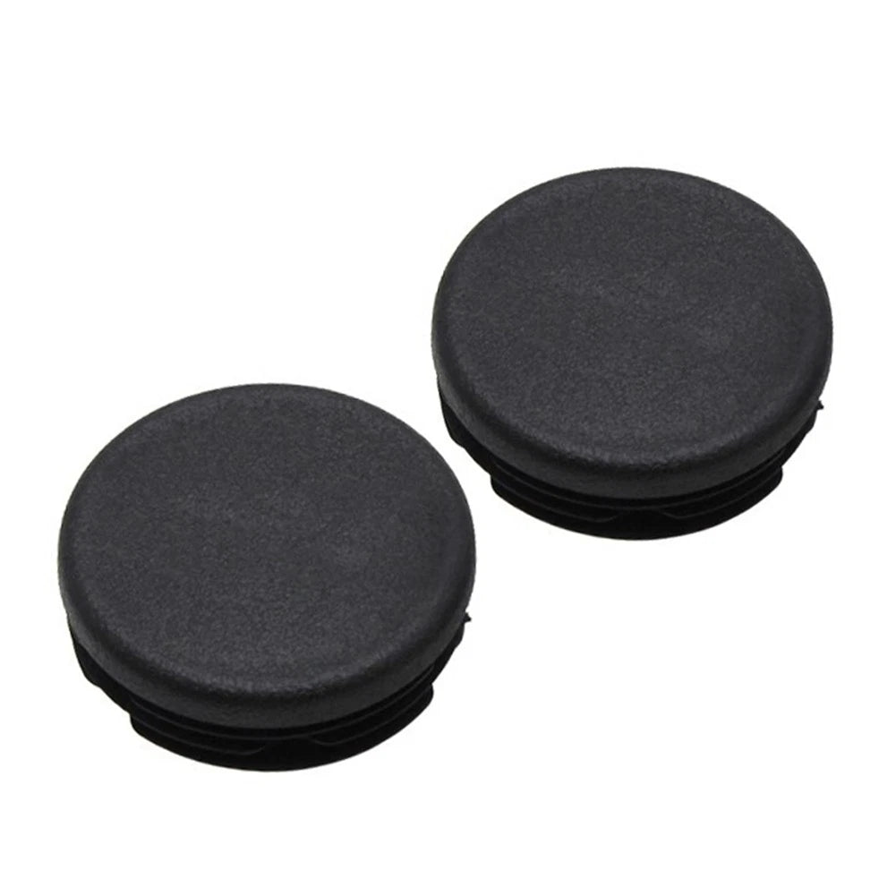 Black Frame Hole Cover Caps Plug Decorative 2PCS For YAMAHA YZF-R7 2021-2022