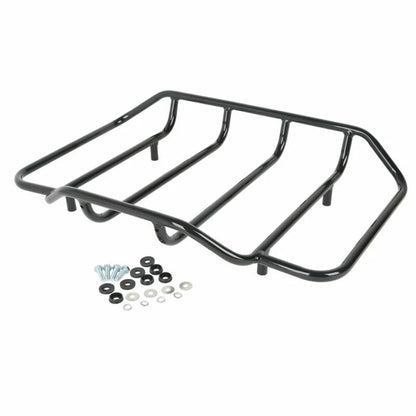 King Trunk Mount Rack Backrest Pad Fit For Harley Touring 14-25 US