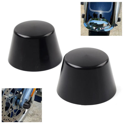 Front Axle Cap Nut Cover For Harley Touring Electra Glide Road King Softail