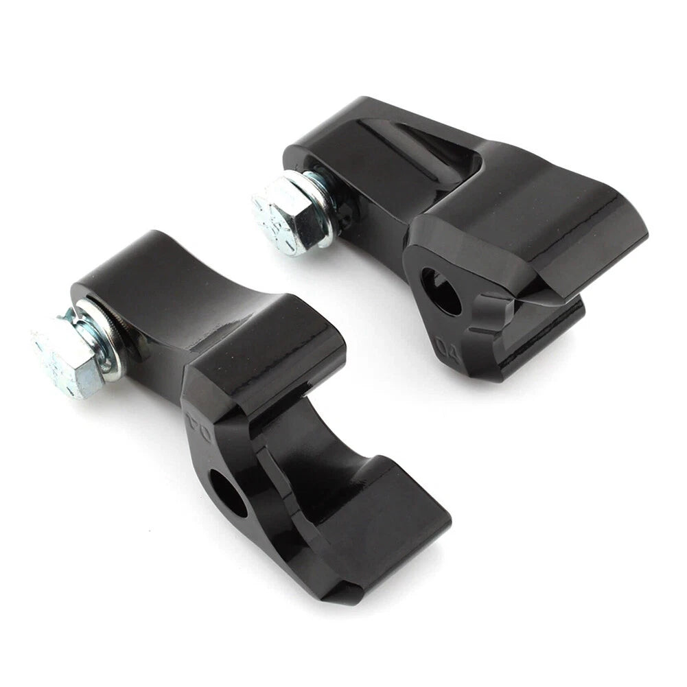 Rear Shock Absorber 1" Lowering Kit for Harley Touring FLHX FLHR FLHT Black 2pcs