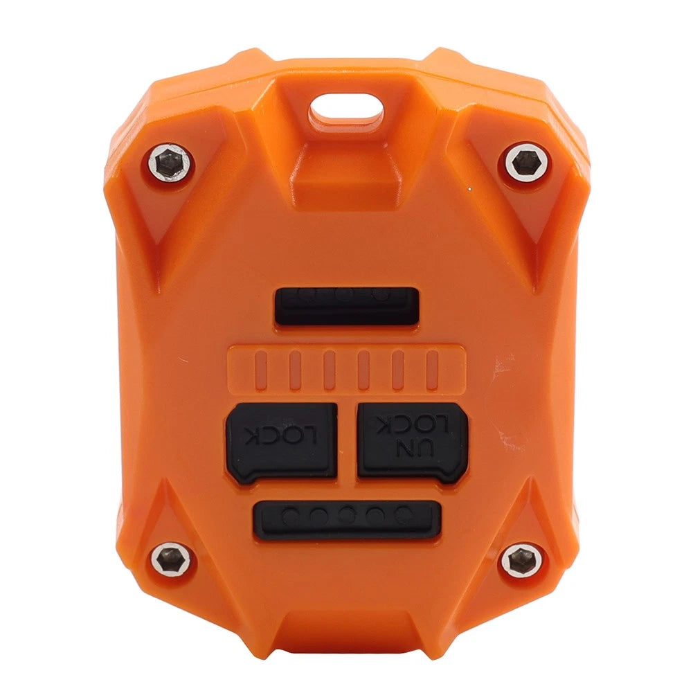 1pc ABS Car Key Fob Shell Case Cover Fit Jeep Wrangler JK 2007 - 2017 orange