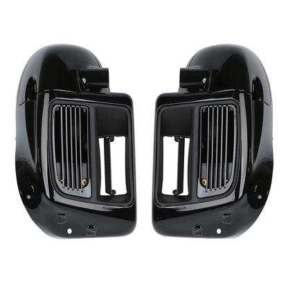 Lower Vented Fairings Water-Cooled Engine Guard For Harley Road Glide King 14-24