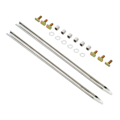 Front Fender Spear Trims Tip Light Skirt Fit For Harley Street Glide 2014-2023