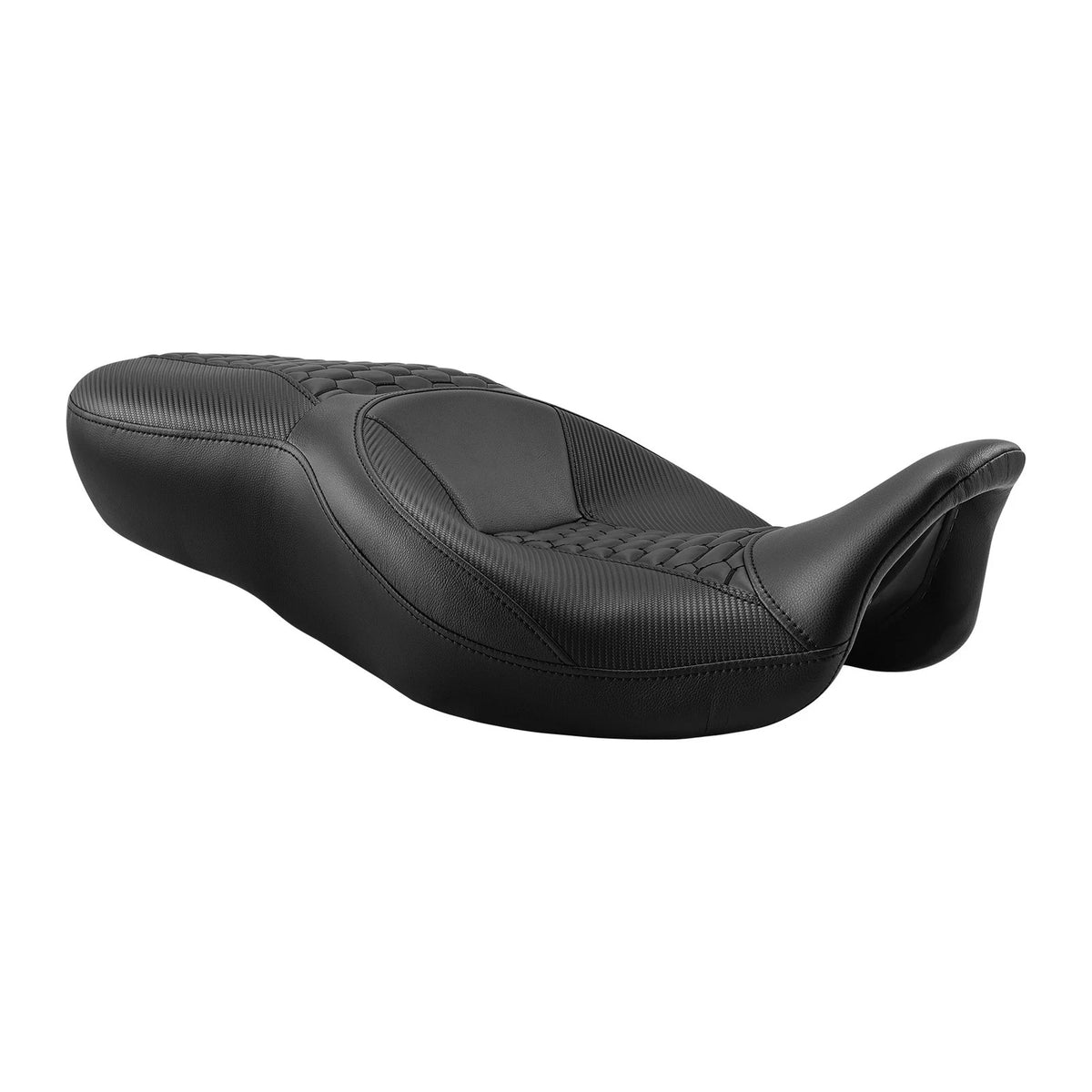 Black Rider Driver & Passenger Seat Fit For Harley Touring Models 2009-2023 2022