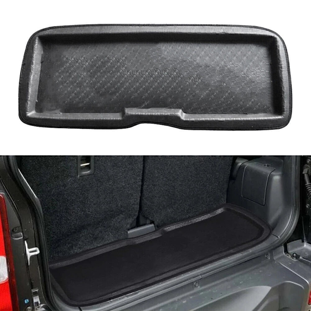 Rear Boot Cargo Liner Trunk Floor Mat Carpets Tray Black For SUZUKI JIMNY 98-16