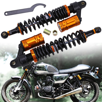 2X 15.75'' 400mm Motorcycle Air Shock Absorbers Suspension For ATV UTV Dirt Bike