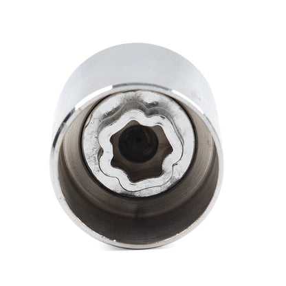 Sliver Anti-theft Wheel Bolt Lock Nut Key For Jeep Renegade Cherokee GZ
