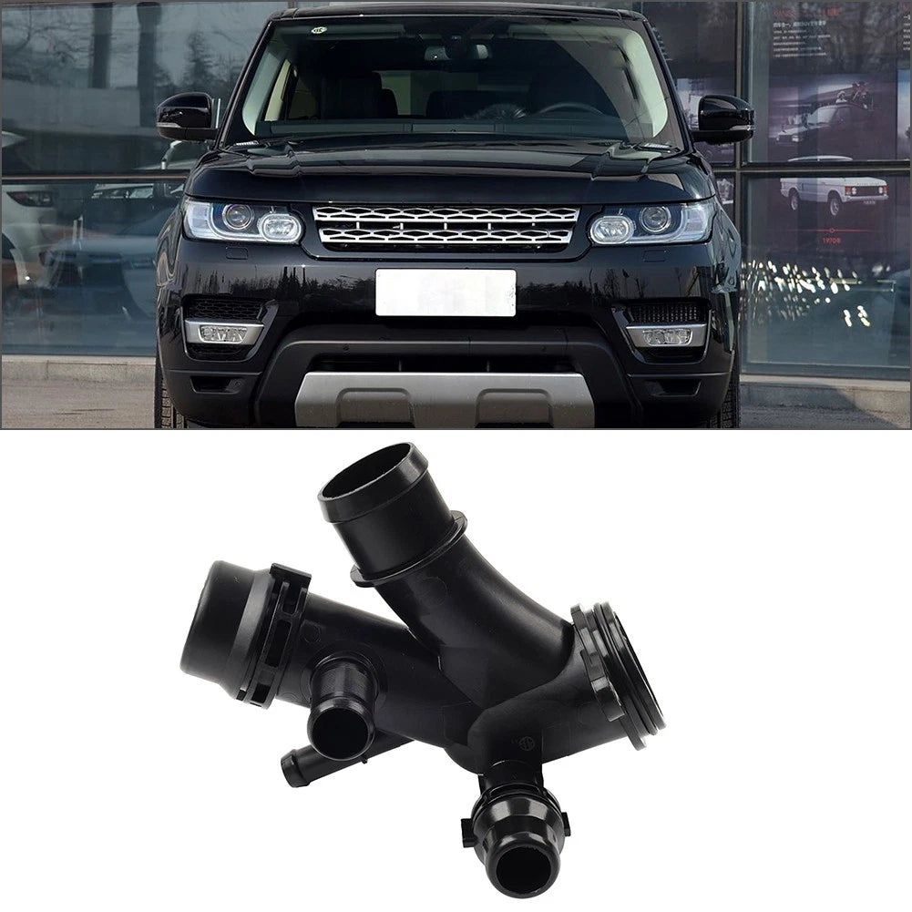 Engine Coolant Outlet Connector Tube JDE39414 For Jaguar XF For Land Rover
