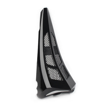 Tall Chin Spoiler Scoop Stretched For Harley Street Road Glide 2014+ Gloss Black