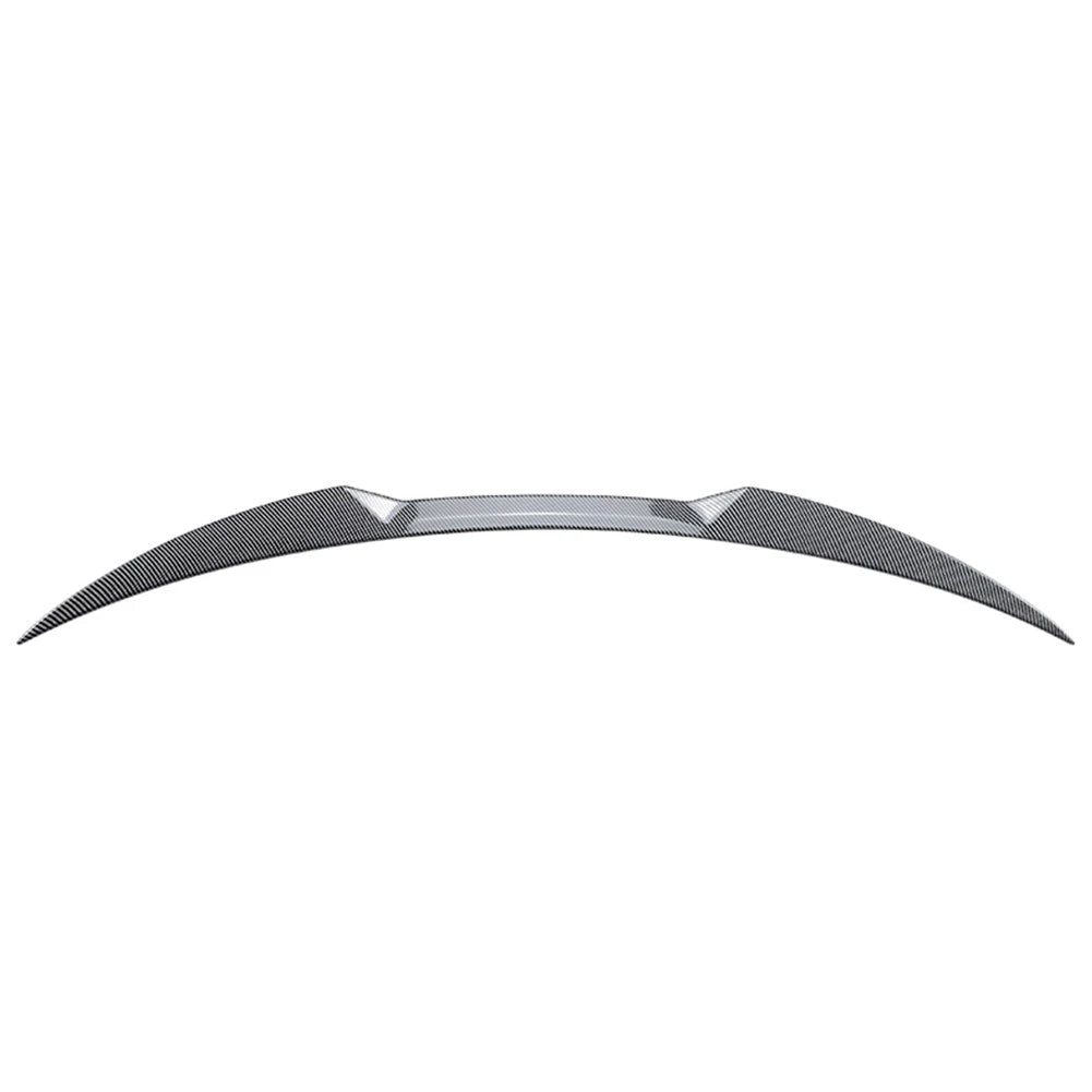 1 Pcs Rear Trunk Spoiler Wing For Alfa Romeo Giulia 2015-2023 Carbon Fiber Black
