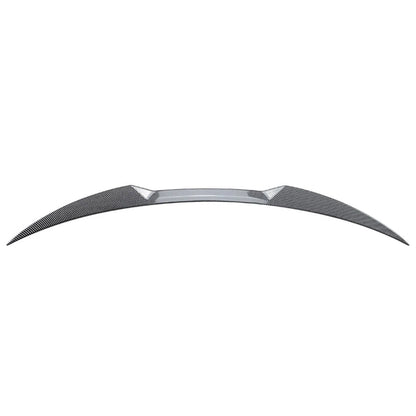 1 Pcs Rear Trunk Spoiler Wing For Alfa Romeo Giulia 2015-2023 Carbon Fiber Black