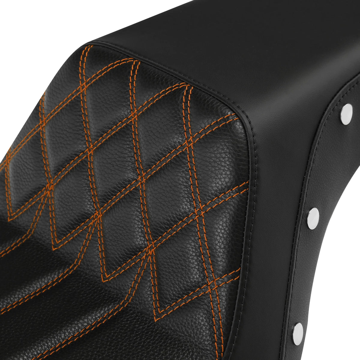 Driver Passenger Seat Fit For Harley Dyna Super Glide Fat Bob 2006-2017 US Black