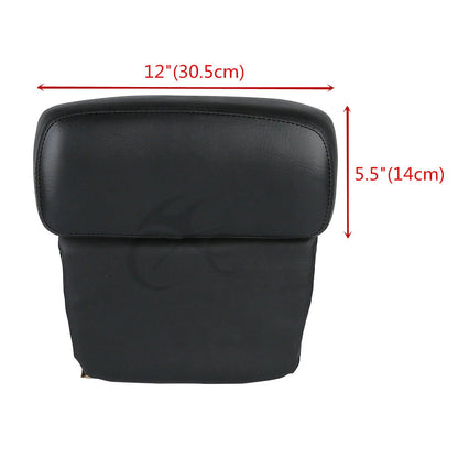 Chopped  Trunk w/ Backrest Fit For Harley Touring Models 1997-2013 12