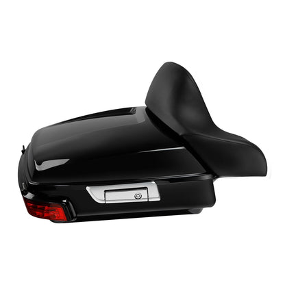 Chopped Trunk Pad Tail Light Mount Rack Fit For Harley Electra Road Glide 14-Up