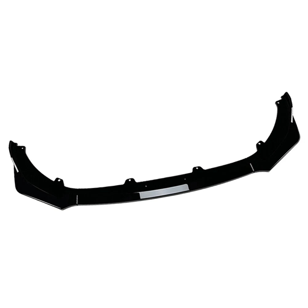 3x Front Bumper Spoiler Splitter Lip Glossy Black For Kia Stinger GT 2018-2023