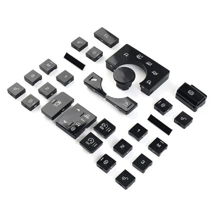 For Land Rover 2013-2017 Window Lift Switch Button Terrain Mode Button Cover Set
