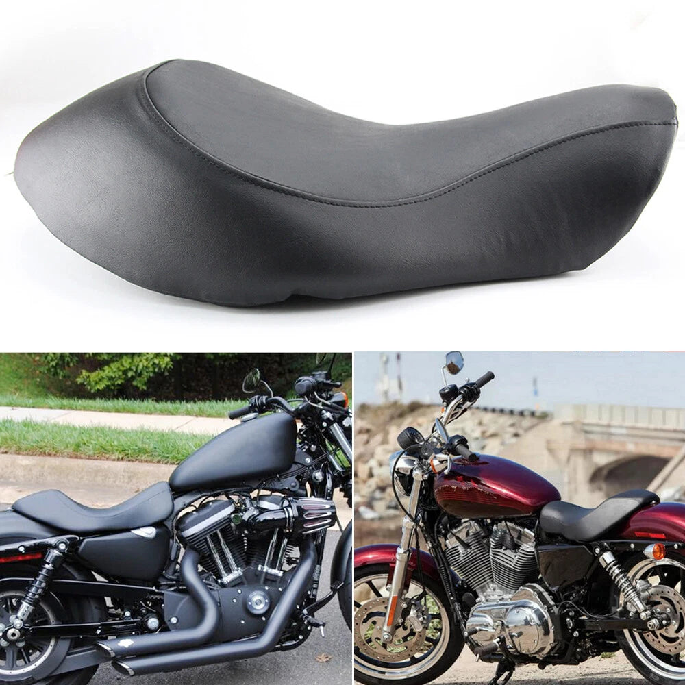 Driver Rider Solo Seat For Harley Sportster 1200 883 48 72 Iron Custom 2004-2015